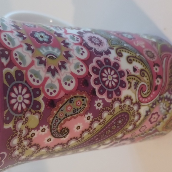 2 FOR $20 Vera Bradley Barnes & Noble VERY BERRY PAISLEY Ceramic Mug - Picture 5 of 9